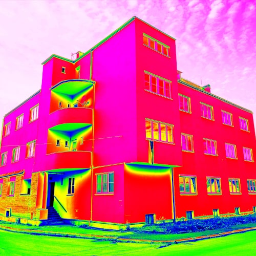 Thermografische Drohnen Aufnahmen